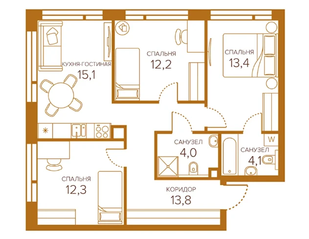 Квартира № 217
